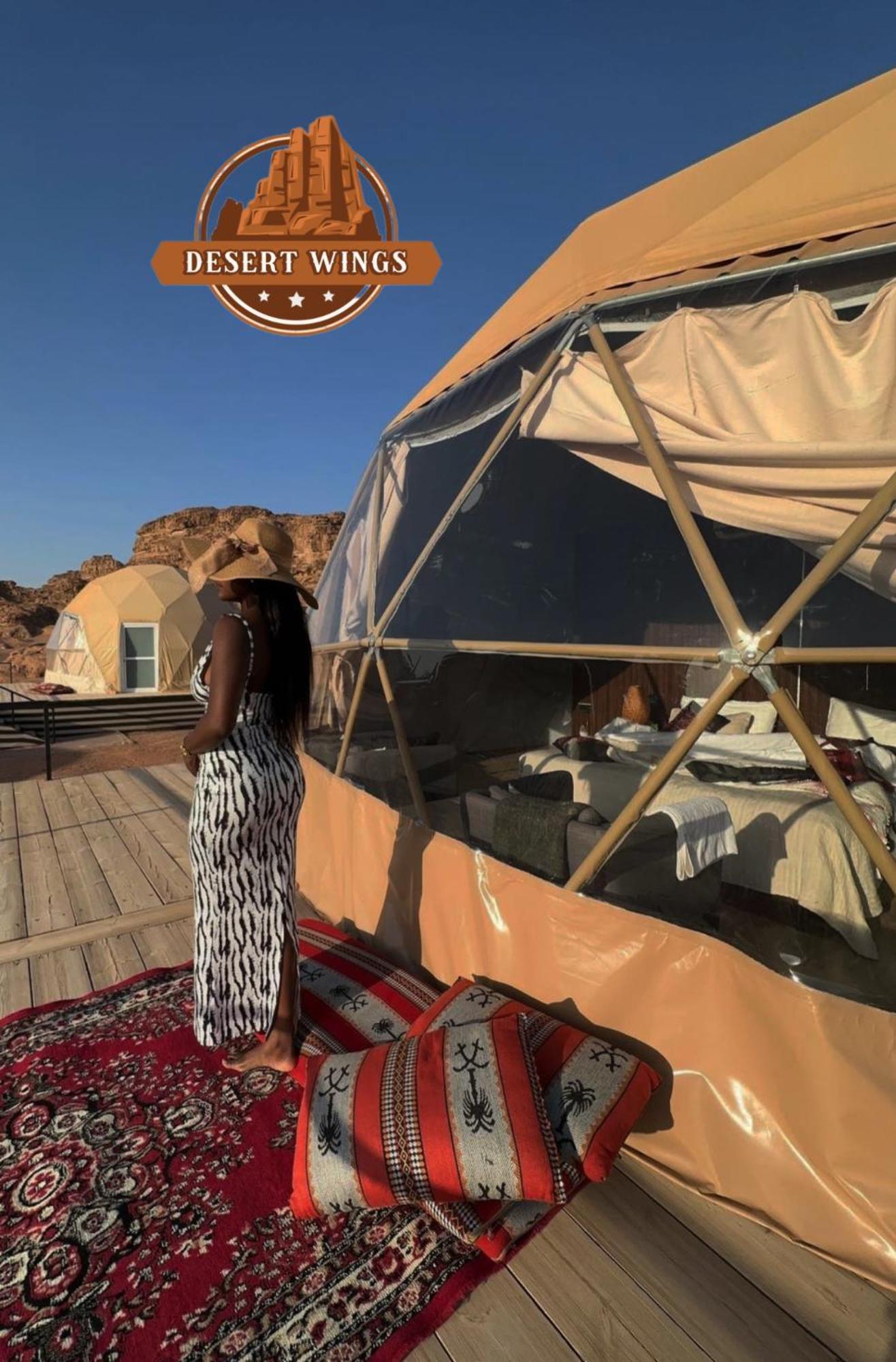 Rum Wings Bubble Luxury Camp Вади-Рам Экстерьер фото